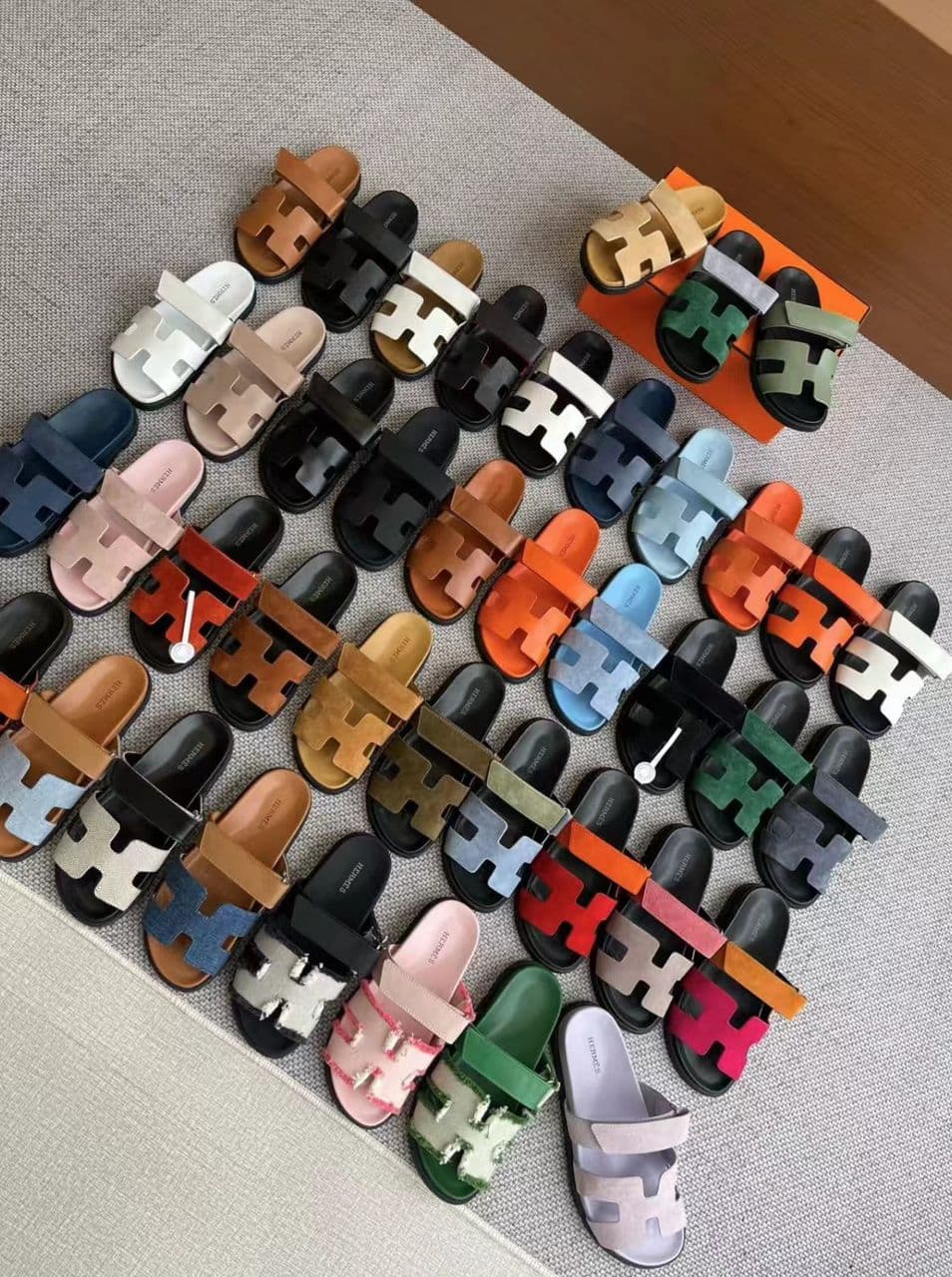 HERMS SLIPPERS BULK PURCHASE