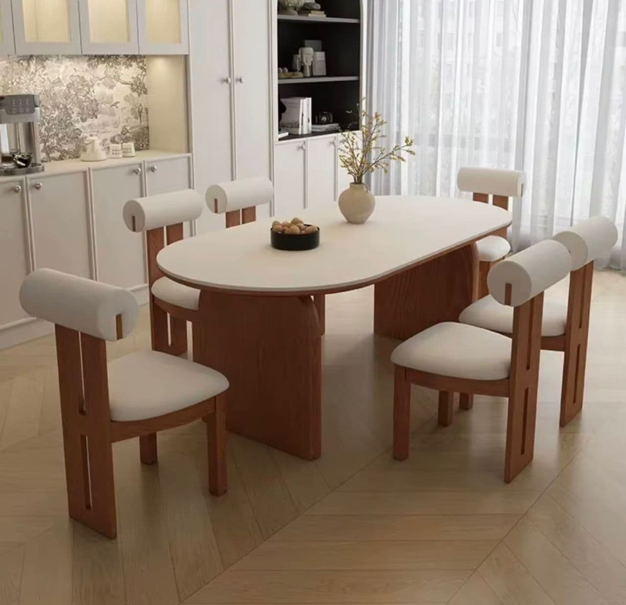 DINNING TABLE AND 4CHAIRS
