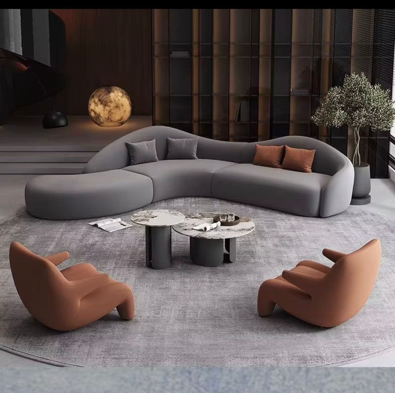 THREE SET SOFA SET