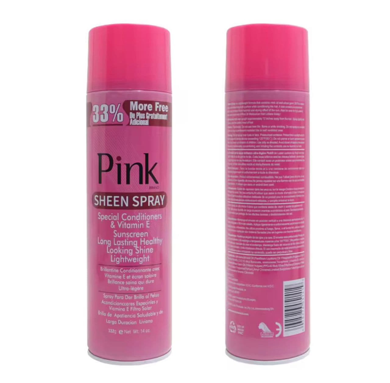 PINK SHEEN SPRAY
