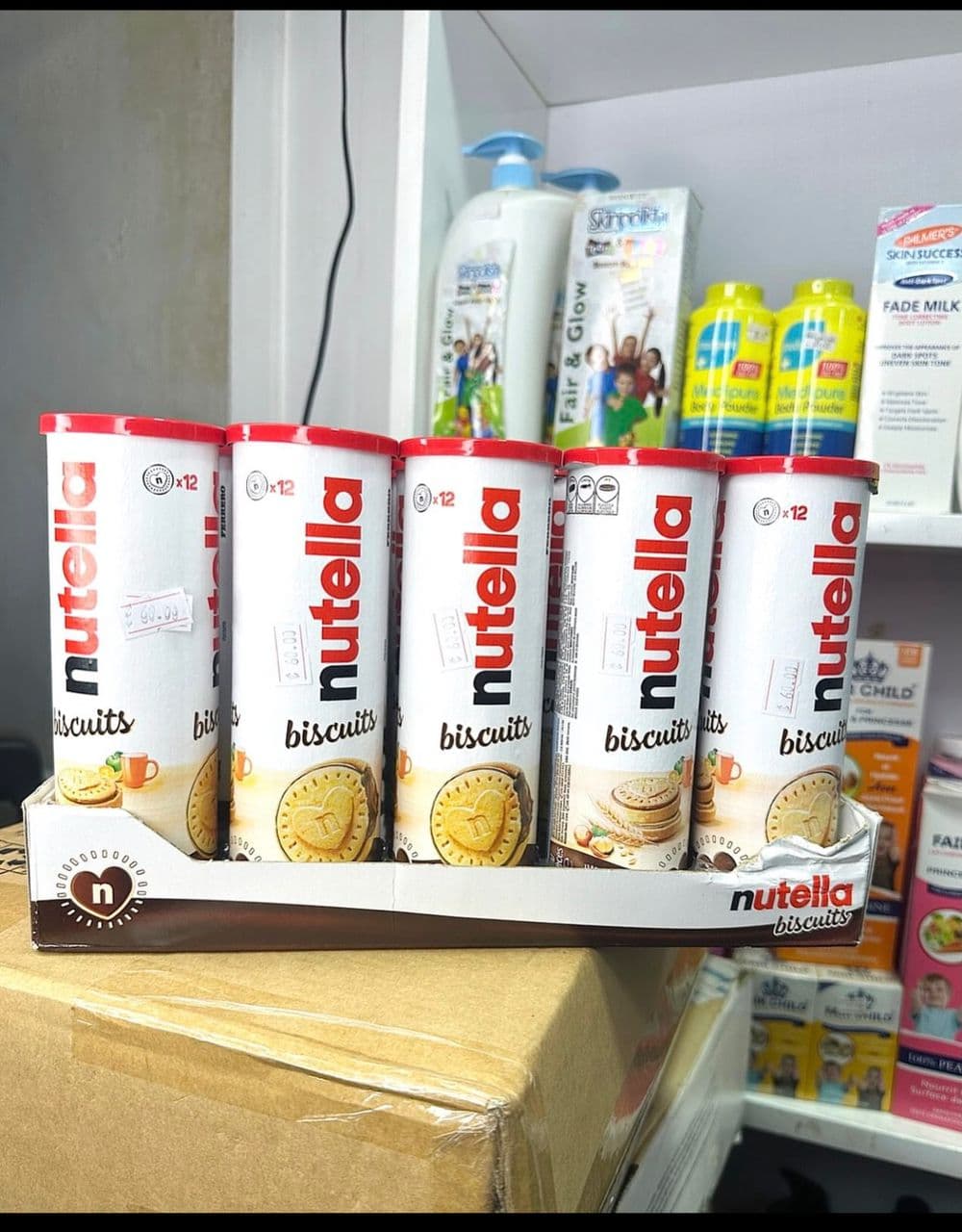 NUTELLA BISCUIT 166G