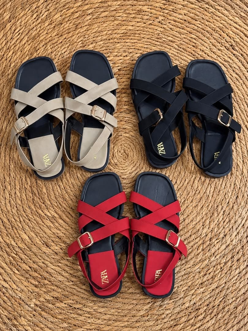 ZARA SANDALS 3COLORS